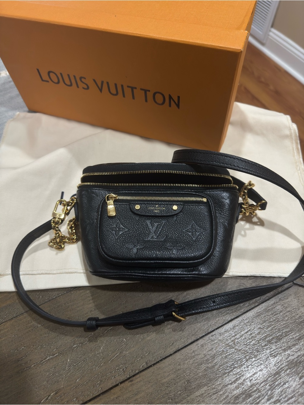 Louis Vuitton Mini Bumbag Monogram Empreinte Leather